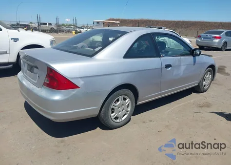 2002 Honda Civic Dx from USA, damaged, VIN 1HGEM21282L047088